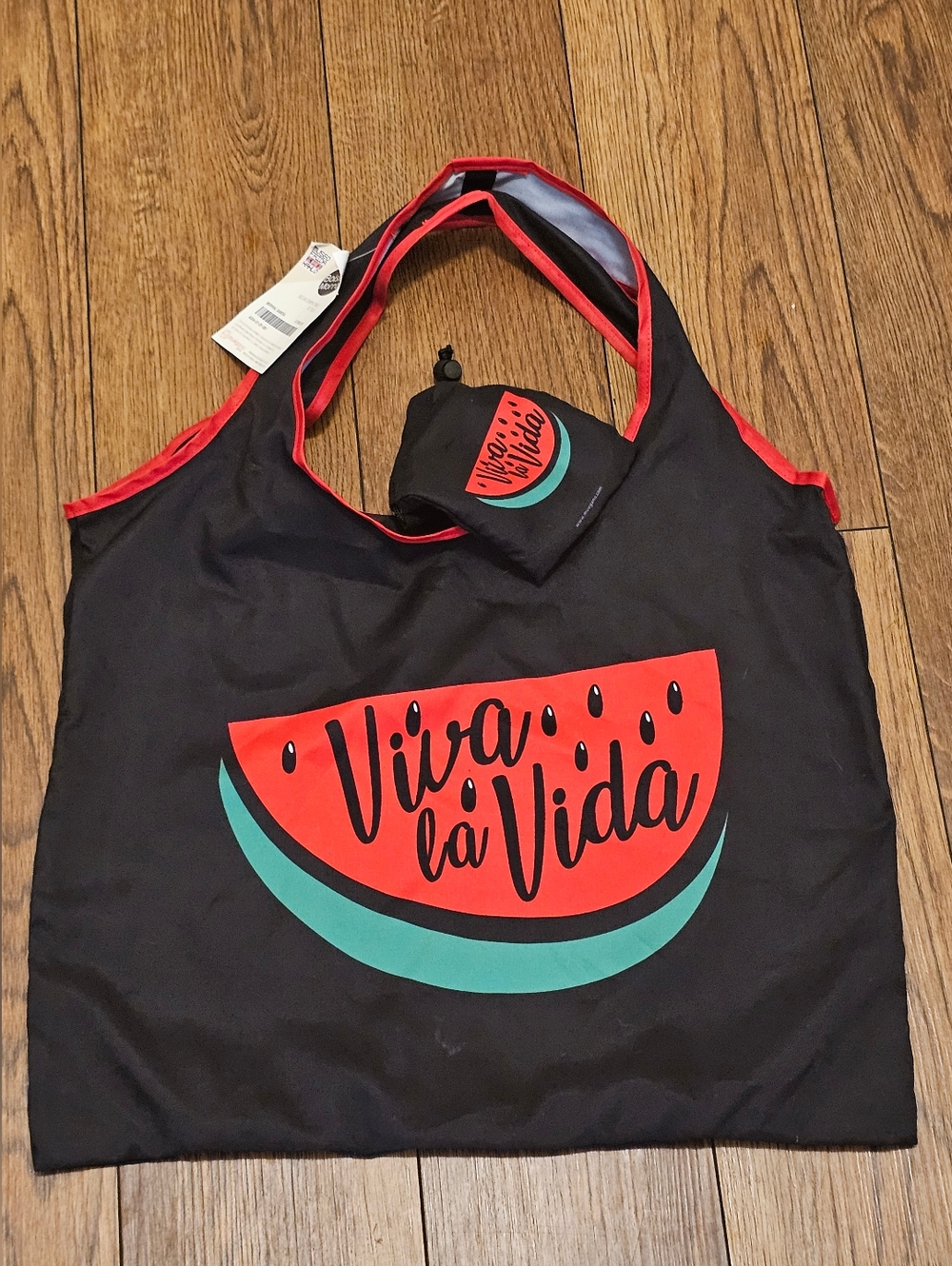 Viva La Vida Frida Kahlo Watermelon Tote Mexico Musuem Bag Nwt Rare